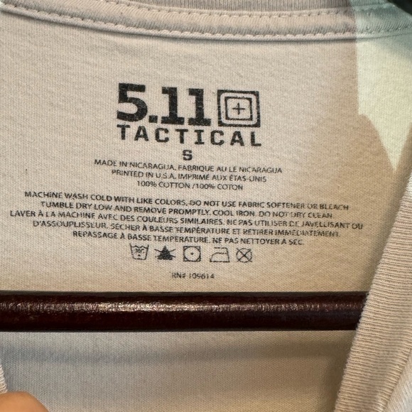 5.11 Tactical “Fight the Good Fight” Graphic Tee - Size Small - Picture 6 of 6